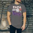 Papa Rookie Of Year 1st Birthday Baseball Theme Matching Unisex Jersey T-Shirt Papa Rookie Of Year 1st Birthday Baseball Theme Matching Unisex Jersey T-Shirt