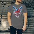 Respect The Drip Baseball American Flag Ice Cream Drip Youth Unisex Jersey T-Shirt Respect The Drip Baseball American Flag Ice Cream Drip Youth Unisex Jersey T-Shirt