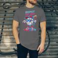 Respect The Drip Baseball Bat Sunglasses Mascot Unisex Jersey T-Shirt Respect The Drip Baseball Bat Sunglasses Mascot Unisex Jersey T-Shirt