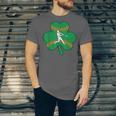 Retro Shamrock Baseball St Patricks Day Men Women Boys Girls Unisex Jersey T-Shirt