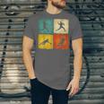 Retro Style Baseball Lover Playing Men Women Kids Baseball Unisex Jersey T-Shirt