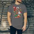 Santa Baseball Football Soccer Pajamas Ho Ho Christmas Xmas Unisex Jersey T-Shirt Santa Baseball Football Soccer Pajamas Ho Ho Christmas Xmas Unisex Jersey T-Shirt