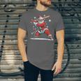 Santa Playing Baseball Christmas Candy Cane Fun Xmas Holiday Unisex Jersey T-Shirt Santa Playing Baseball Christmas Candy Cane Fun Xmas Holiday Unisex Jersey T-Shirt