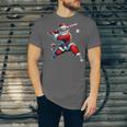Santa Playing Baseball Men Boys Christmas Baseball Player Unisex Jersey T-Shirt Santa Playing Baseball Men Boys Christmas Baseball Player Unisex Jersey T-Shirt