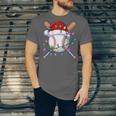 Santa Sports Christmas Baseball Player Unisex Jersey T-Shirt Santa Sports Christmas Baseball Player Unisex Jersey T-Shirt