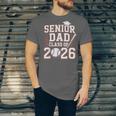 Senior Dad Class Of 2026 Graduate Baseball 2026 Graduation Unisex Jersey T-Shirt Senior Dad Class Of 2026 Graduate Baseball 2026 Graduation Unisex Jersey T-Shirt