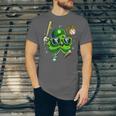 Shamrock Lucky Clover Baseball Patricks Day Family Matching Unisex Jersey T-Shirt