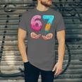 Six Seven 6-7 Baseball Ice Cream Drip 67 Meme Hands Unisex Jersey T-Shirt Six Seven 6-7 Baseball Ice Cream Drip 67 Meme Hands Unisex Jersey T-Shirt