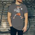 Skeleton Batting Baseball Halloween Unisex Jersey T-Shirt
