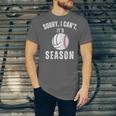 Sorry I Can't It's Volleyball Baseball Season Mom Of Both Unisex Jersey T-Shirt Sorry I Can't It's Volleyball Baseball Season Mom Of Both Unisex Jersey T-Shirt