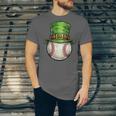 St Patricks Day Baseball Player Leprechaun Hat Men Boys Kids Unisex Jersey T-Shirt