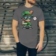St Patricks Day Leprechaun Baseball Saint Paddys Boys Men Unisex Jersey T-Shirt