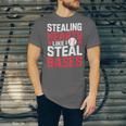 Stealing Hearts Like I Steal Bases Cute Baseball Kids Unisex Jersey T-Shirt Stealing Hearts Like I Steal Bases Cute Baseball Kids Unisex Jersey T-Shirt