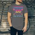 I Survived 100 Days Of School Baseball 100th Day Kids Girls Unisex Jersey T-Shirt I Survived 100 Days Of School Baseball 100th Day Kids Girls Unisex Jersey T-Shirt