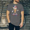 USA Patriotic Baseball Ice Cream Cone Freedom Unisex Jersey T-Shirt USA Patriotic Baseball Ice Cream Cone Freedom Unisex Jersey T-Shirt
