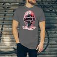Valentine Baseball Catcher Mask Ice Cream Drip Tee For Boys Unisex Jersey T-Shirt