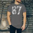 Vintage Baseball Number 67 Jersey Player Uniform Unisex Jersey T-Shirt