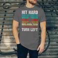 Women's Retro Hit Hard Run Fast Turn Left Baseball Lover Unisex Jersey T-Shirt Women's Retro Hit Hard Run Fast Turn Left Baseball Lover Unisex Jersey T-Shirt