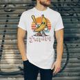 Bananas Baseball Sunset Retro Fruit Sports Boys Kids Men Premium Tri-Blend Unisex Jersey T-Shirt