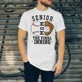 Baseball Senior Mom 2026 The Final Inning Unisex Jersey T-Shirt