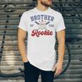 Brother Of Rookie 1st Birthday Baseball Boy Family Matching Unisex Jersey T-Shirt Brother Of Rookie 1st Birthday Baseball Boy Family Matching Unisex Jersey T-Shirt