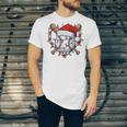 Christmas Baseball Santa Hat For Baseball Players Fans Unisex Jersey T-Shirt Christmas Baseball Santa Hat For Baseball Players Fans Unisex Jersey T-Shirt