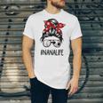Classy Nana Life Soccer Messy Bun Baseball Mother's Day Unisex Jersey T-Shirt Classy Nana Life Soccer Messy Bun Baseball Mother's Day Unisex Jersey T-Shirt