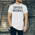 Coffee And Baseball Unisex Jersey T-Shirt Coffee And Baseball Unisex Jersey T-Shirt