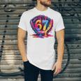 Gen Alpha Slang Ice Cream Drip Six Seven 67 Baseball Catcher Unisex Jersey T-Shirt