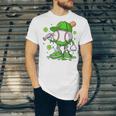 Kids Boys Happy St Patricks Day Kids Baseball Ice Cream Drip Unisex Jersey T-Shirt Kids Boys Happy St Patricks Day Kids Baseball Ice Cream Drip Unisex Jersey T-Shirt
