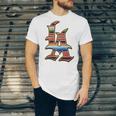 LA Sarape Los Angeles LA Sarape East LA Baseball Mexican Premium Tri-Blend Unisex Jersey T-Shirt