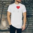 I Love Mamie Heart Grandma Grandmother Grandparent Raglan Baseball Tee Unisex Jersey T-Shirt
