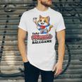 Take Meowt To The Ball Game Tee Slugger Cat Baseball Unisex Jersey T-Shirt Take Meowt To The Ball Game Tee Slugger Cat Baseball Unisex Jersey T-Shirt