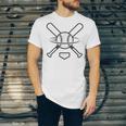 Minimalist Baseball Clean Sports Graphic Tee For Fan Players Unisex Jersey T-Shirt Minimalist Baseball Clean Sports Graphic Tee For Fan Players Unisex Jersey T-Shirt