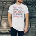 Retro Eat Sleep Take Kids To Sports Repeat Game Day Baseball Unisex Jersey T-Shirt Retro Eat Sleep Take Kids To Sports Repeat Game Day Baseball Unisex Jersey T-Shirt