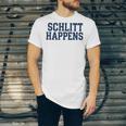 Schlitt Happens NY Bronx I Heart Baseball Apparel Unisex Jersey T-Shirt Schlitt Happens NY Bronx I Heart Baseball Apparel Unisex Jersey T-Shirt