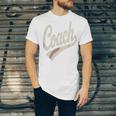 Vintage Baseball Coach Unisex Jersey T-Shirt