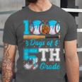 100 Days Of 5th Grade Baseball 100th Day Of School Boys Kids Unisex Jersey T-Shirt