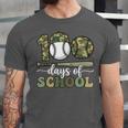 100 Days Of School Baseball Camo Art For Boys Kids Students Unisex Jersey T-Shirt 100 Days Of School Baseball Camo Art For Boys Kids Students Unisex Jersey T-Shirt
