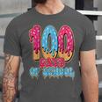 100 Days Of School Baseball Drip 100th Day Of School Unisex Jersey T-Shirt 100 Days Of School Baseball Drip 100th Day Of School Unisex Jersey T-Shirt