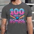 100 Days Of School Baseball Dripping Ice Cream 100th Day Unisex Jersey T-Shirt 100 Days Of School Baseball Dripping Ice Cream 100th Day Unisex Jersey T-Shirt