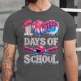 100 Days Of School Baseball Lover Donut Drip Boy Girl Unisex Jersey T-Shirt