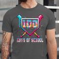 100 Days Of School Boy Kids Baseball Ice Cream Drip Teacher Unisex Jersey T-Shirt 100 Days Of School Boy Kids Baseball Ice Cream Drip Teacher Unisex Jersey T-Shirt