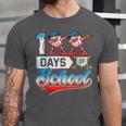 100 Days Of School Boys Baseball Drip 100th Day Dabbing Ball Unisex Jersey T-Shirt