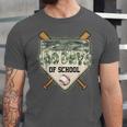 100 Days Of School Home Plate Camo Baseball Dripping Boys Unisex Jersey T-Shirt
