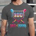 100 Days Of School Ice Cream Drip Baseball 100 Days Smarter Unisex Jersey T-Shirt 100 Days Of School Ice Cream Drip Baseball 100 Days Smarter Unisex Jersey T-Shirt