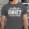 2027 Back To School Baseball 2027 Graduation Class Of 2027 Unisex Jersey T-Shirt 2027 Back To School Baseball 2027 Graduation Class Of 2027 Unisex Jersey T-Shirt