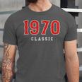55 Year Old 1970 Classic Baseball Fan 55th Birthday Unisex Jersey T-Shirt 55 Year Old 1970 Classic Baseball Fan 55th Birthday Unisex Jersey T-Shirt