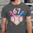 6 7 Baseball Dripping Six Seven Gen Alpha Slang Unisex Jersey T-Shirt 6 7 Baseball Dripping Six Seven Gen Alpha Slang Unisex Jersey T-Shirt