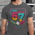 I Was 6 Now Im 7 Ice Cream Drip Baseball For Men Women Kids Unisex Jersey T-Shirt I Was 6 Now Im 7 Ice Cream Drip Baseball For Men Women Kids Unisex Jersey T-Shirt